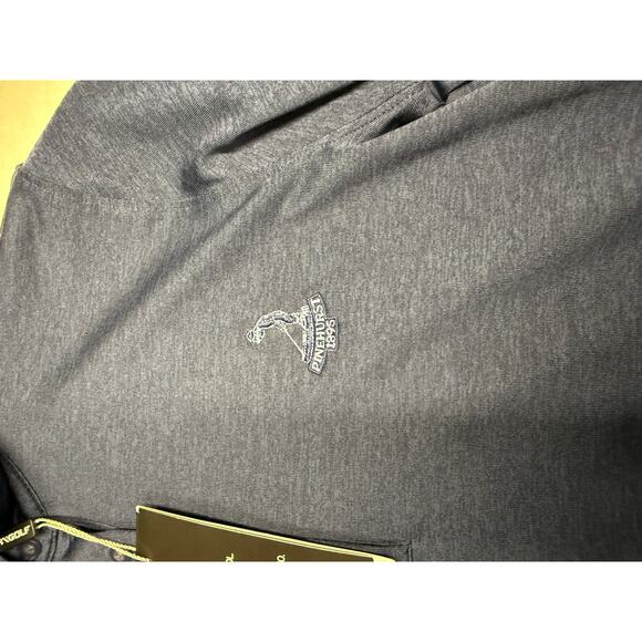 NWT Under Armour Pinehurst Golf polo Shirt Women's Size small navy  heat gear - Picture 4 of 8